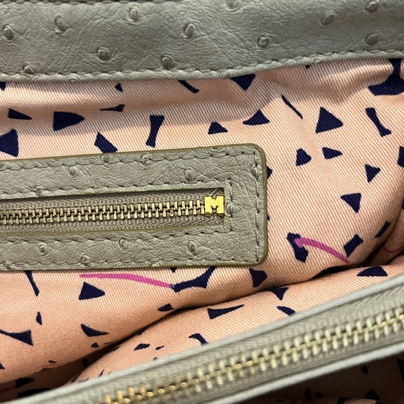 Marc by Marc Jacobs ostrich-embossed leather bag. PERFECT condition. - Picture 15 of 15